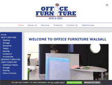 Tablet Screenshot of officefurniturewalsall.com